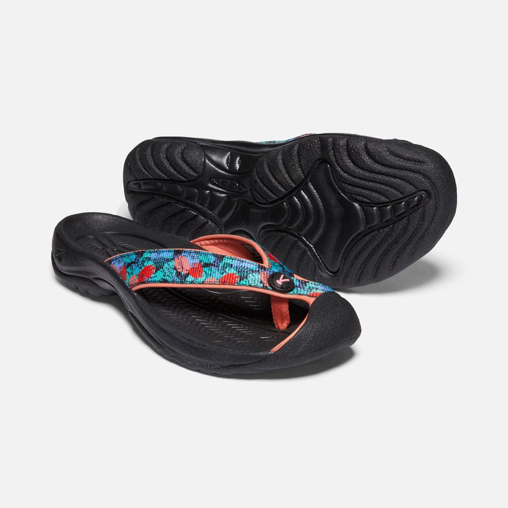 Tong Keen Femme Noir | Waimea H2 Sandal | JDOIY-4201